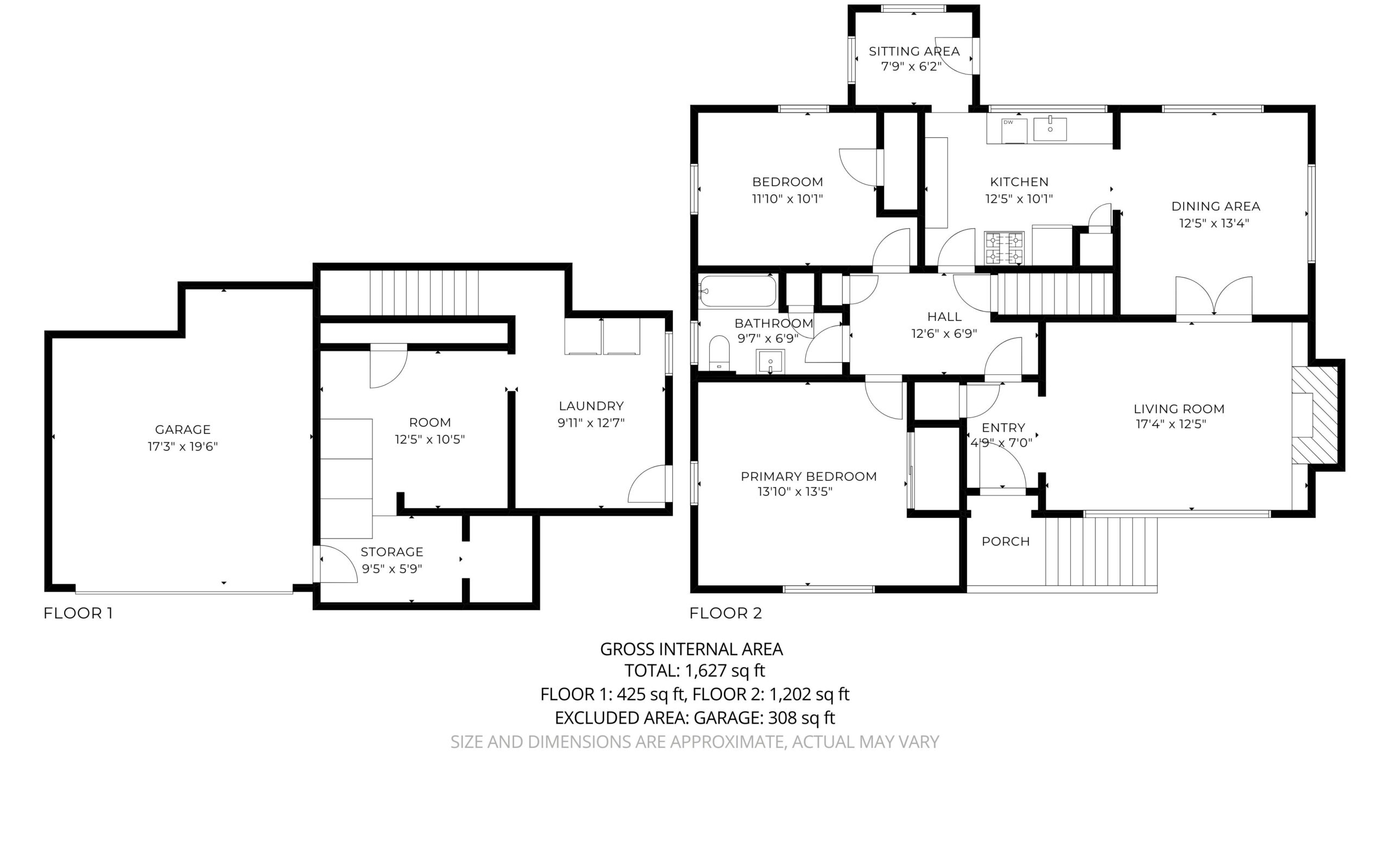 8 Indian Rock Path Berkeley - 2D Floor Plan